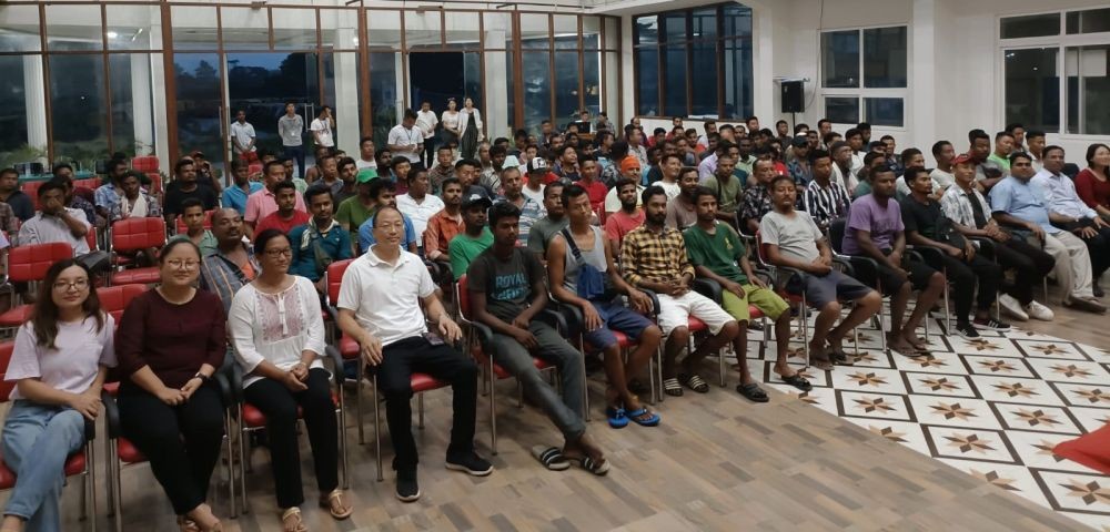 NEISSR organised an awareness programme for Chümoukedima auto drivers at Peace Centre Hall, Chümoukedima on July 30. (Photo Courtesy: NEISSR)